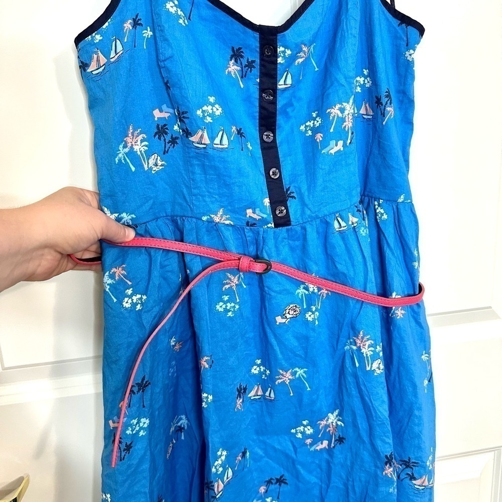 Lauren Conrad Summer Dress with Belt size 14 - Picture 3 of 10